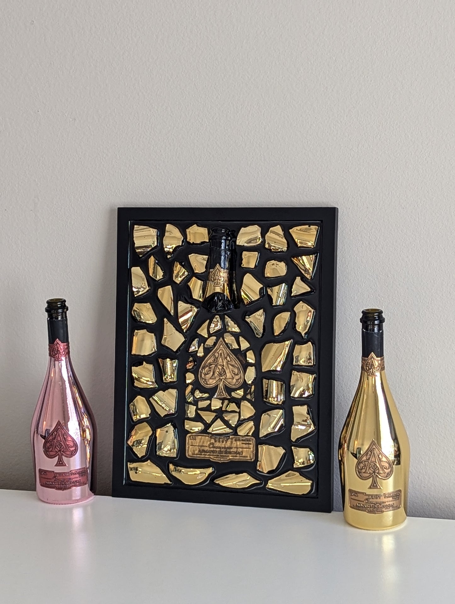 Art Handmade Luxury Picture - Ace of Spades Gold