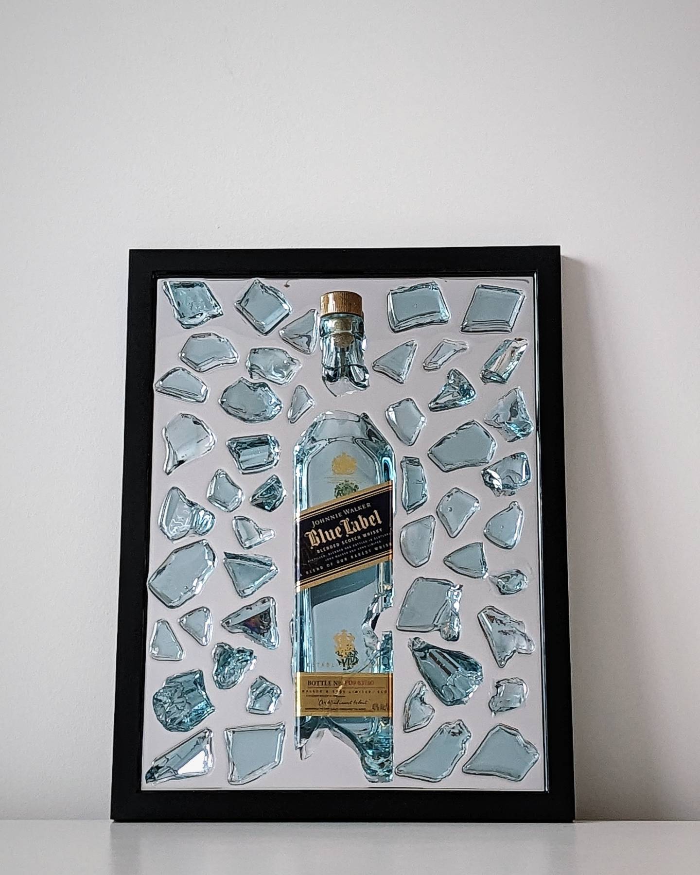 Art Handmade Luxury Picture - Blue God