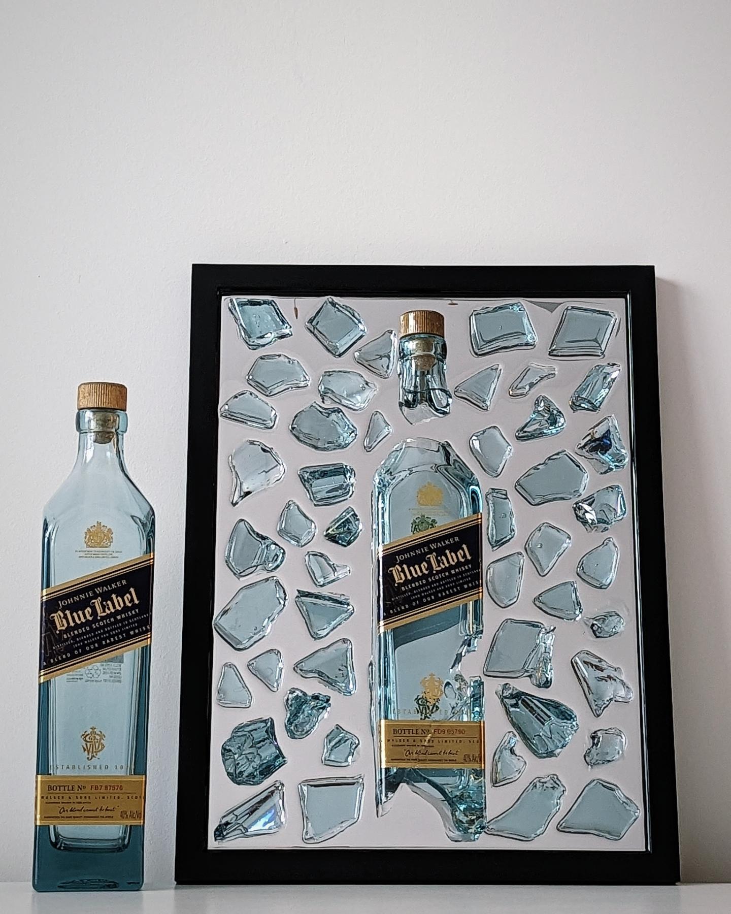 Art Handmade Luxury Picture - Blue God
