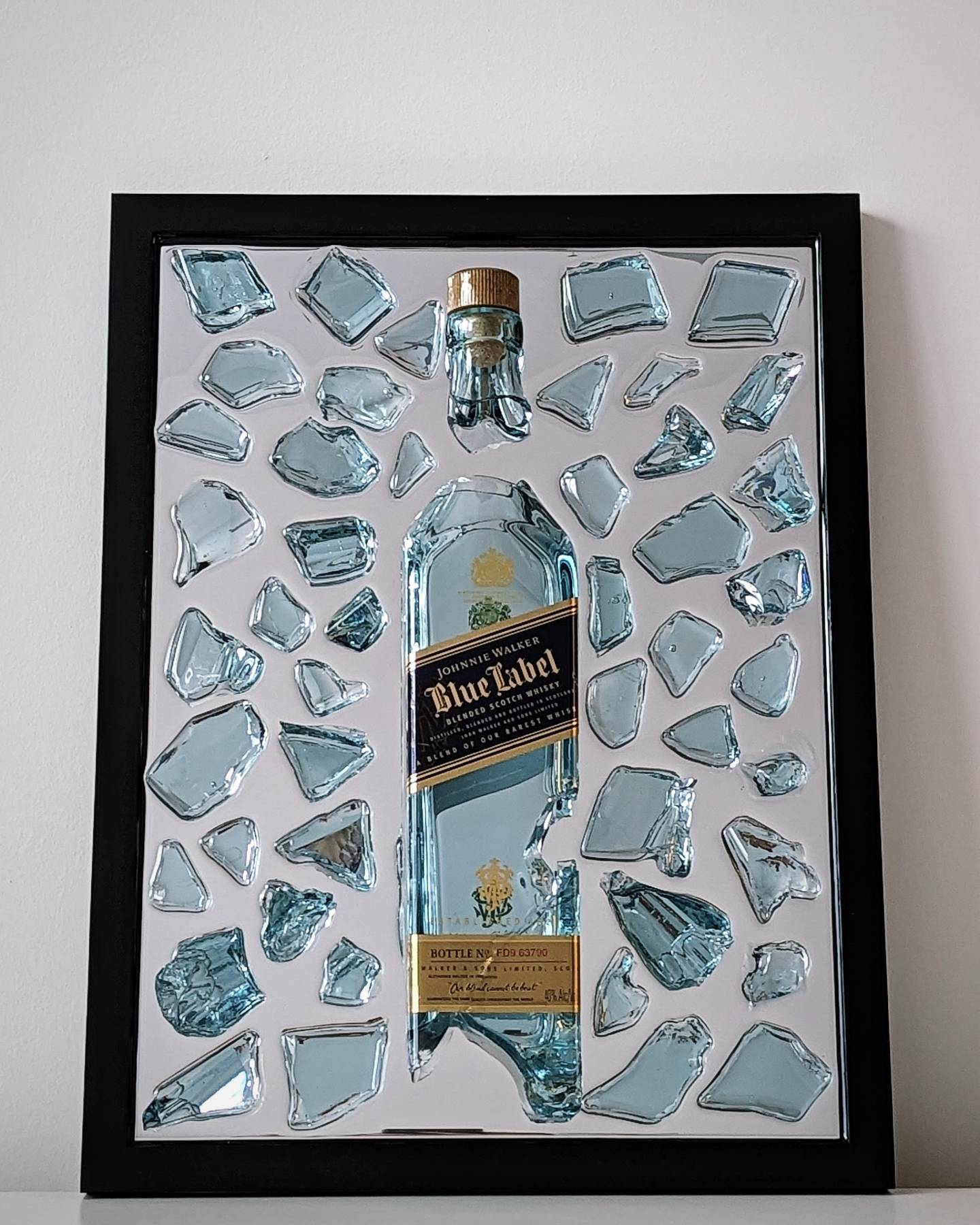 Art Handmade Luxury Picture - Blue God