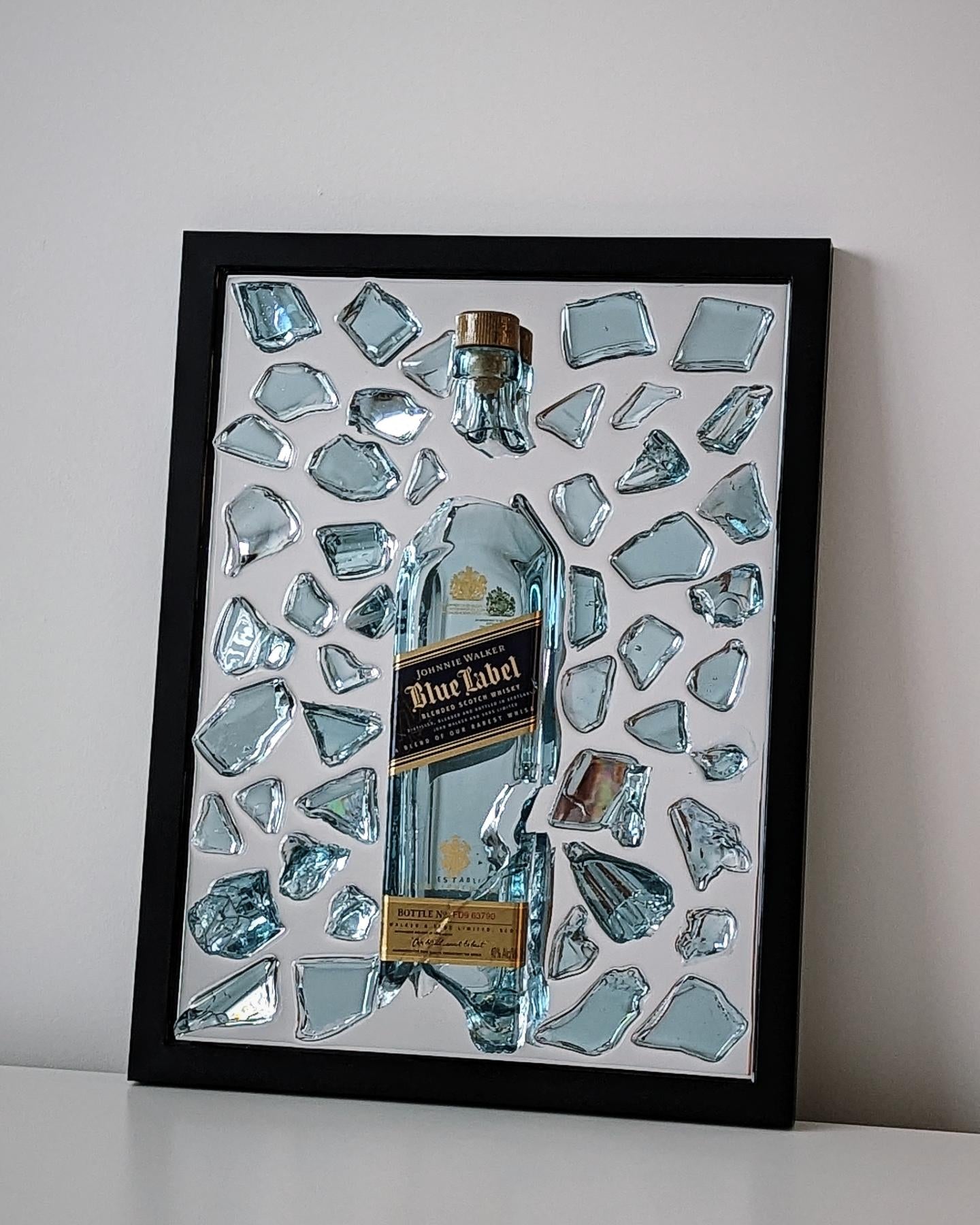 Art Handmade Luxury Picture - Blue God