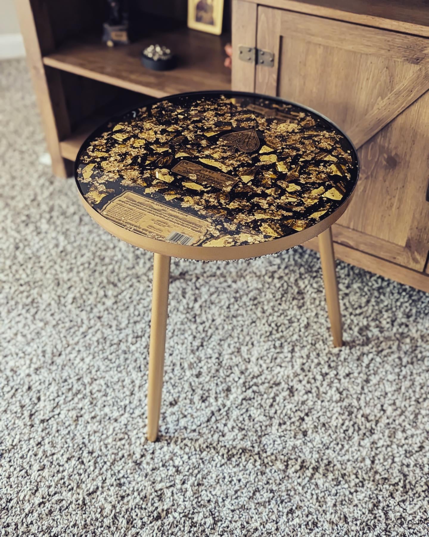 Art Handmade Luxury Side Table